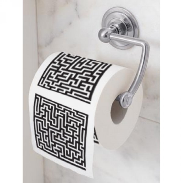 Maze Toilet Roll