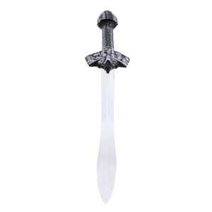 Rytířský meč se stříbrnou rukojetí