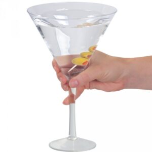 Obří Martini sklenice