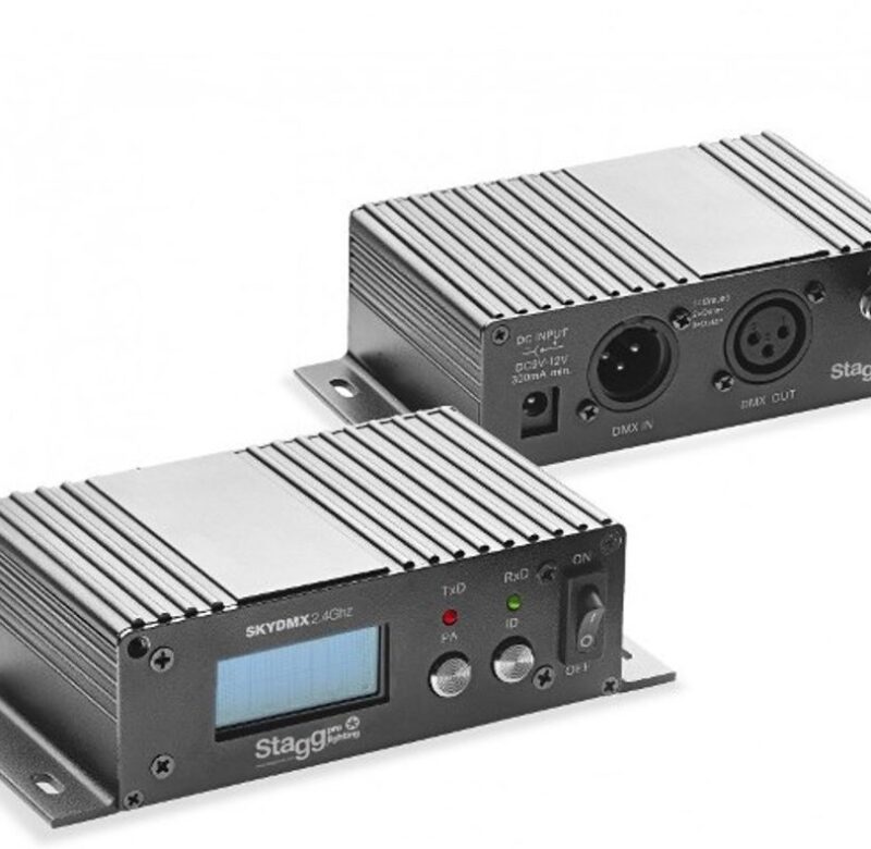 Stagg SLI-SKYDMX2.4, bezdrátový DMX přijímač a vysílač